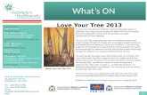 Features ( pg  1) Love Your Tree  Programs ( pg  2) Body Esteem Program Making Sense of Motherhood