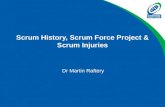 Scrum History , Scrum  Force Project  &  Scrum Injuries