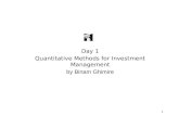Day 1 Quantitative Methods for Investment Management by Binam Ghimire
