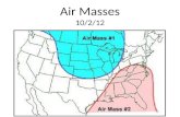 Air  Masses 10/2/12