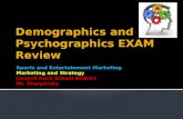 Demographics and  Psychographics EXAM Review