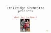 Trailridge Orchestra presents