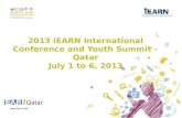2013 iEARN International Conference and Youth Summit – Qatar July 1 to 6, 2013