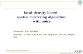 local-density  based  spatial  clustering  algorithm with noise