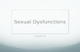 Sexual Dysfunctions