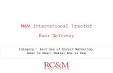M&M  International  Tractor Door Delivery