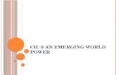 Ch. 9 An Emerging World Power