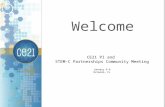 CE21 PI and  STEM-C Partnerships Community Meeting January 6-8 Orlando, FL