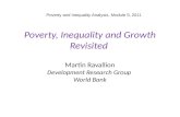 Poverty, Inequality and Growth Revisited