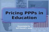 Pricing PPPs in Education
