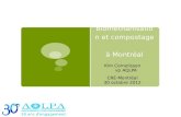 Biométhanisation  et compostage  à Montréal