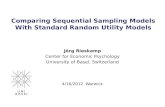 Comparing Sequential Sampling Models With Standard Random Utility Models