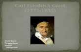 Carl Friedrich Gauß (1777-1855)