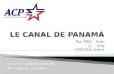LE CANAL DE PANAMÁ