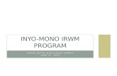 Inyo-mono  irwm  program