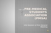 Pre-Medical Students Association (PMSA)