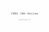 CBNS 106 Review