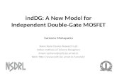indDG: A New Model for Independent Double-Gate MOSFET