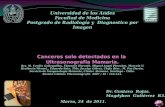 Universidad de los Andes Facultad de Medicina Postgrado de Radiología y  Diagnostico por Imagen