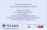 The challenge of  articulating student skills!
