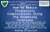 How to Reduce Thighplasty Complications Using the Boomerang Technique