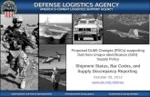 Proposed DLMS  Changes  (PDCs) supporting  DoD Item Unique Identification (IUID )  Supply Policy