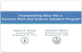 Incorporating  Alice  into a  Summer Math and Science Outreach Program