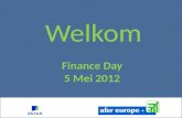 Finance Day 5  Mei  2012