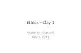 Ethics – Day 1