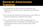 General Awareness Training