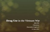 Drug Use  in the Vietnam War