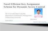 Novel Efficient Key Assignment Scheme for Dynamic Access Control