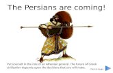 The Persians are coming!