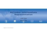 MCLinker Intermediate Representation