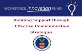 Building Support through  Effective  Communication Strategies