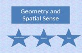 Geometry and Spatial Sense
