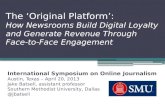 International Symposium on Online Journalism Austin, Texas – April 20, 2013