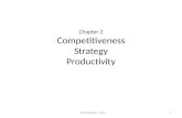 Chapter 2 Competitiveness Strategy Productivity