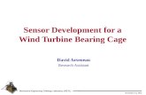 Sensor Development for a Wind Turbine Bearing Cage