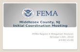 Middlesex County, NJ  Initial Coordination Meeting