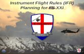 Instrument Flight Rules (IFR) Planning for FS XXI