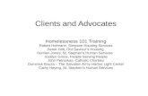 Clients and Advocates