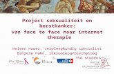 Project seksualiteit en borstkanker:  van face to face naar internet therapie