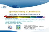 Spectrum Trading & Liberalisation: The impact on Spectrum Management & Monitoring