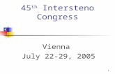 45 th  Intersteno Congress