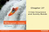 Chapter 27 Crime Insurance  and Surety Bonds
