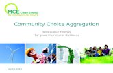 Community Choice Aggregation