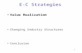 E-C Strategies