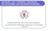 Alexander - von - Humboldt - Gymnasium der Universitäts- und Hansestadt Greifswald