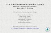 U.S. Environmental Protection Agency Office of Criminal Enforcement,  Forensics, & Training